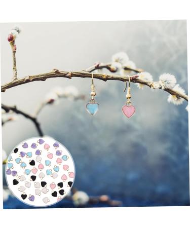 VILLCASE 150 Pcs Heart Pendant Earrings for Wedding American Flag Valentines Day Charm Pendant Key - Buy Online on GoSupps.com