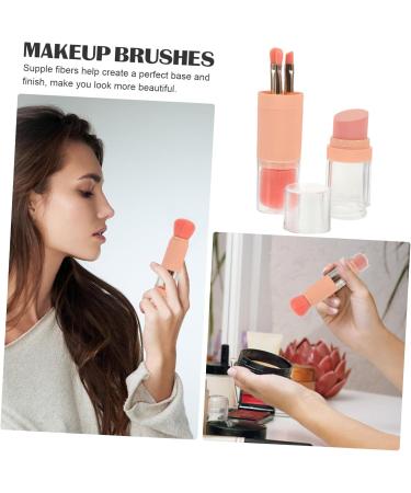 Angoily Makeup Foundation Brush 1 Set 5-in-1 Makeup Brush Artificial Fiber Powder Puff Miss Makeup Foundation Blush - Buy Online on GoSupps.com