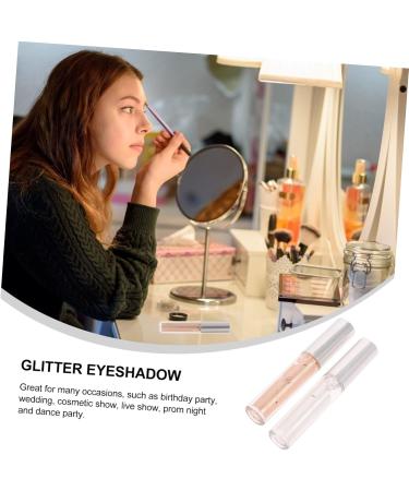 Mikinona 2pcs Liquid Eyeshadow Highlighter Women Glitter Eyeshadow Shimmer Eyeshadow Miss Brighten Cosmetics - Buy Online on GoSupps.com