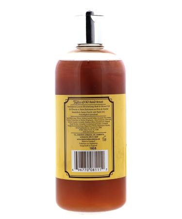 Taylor of Old Bond Street Sandalwood Bath & Shower Gel 500ml - Luxurious Moisturizing Formula for All Skin Types - International Shipping Available - Buy Online on GoSupps.com