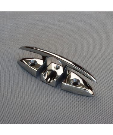 Ayunwei Marine Grade Dock Cleats 5inch/6 inch Folding Boat Cleat 316 Stainless Steel Flip Up Cleats for Boat Kayak and Decoration of 2 pcs - Buy Online on GoSupps.com