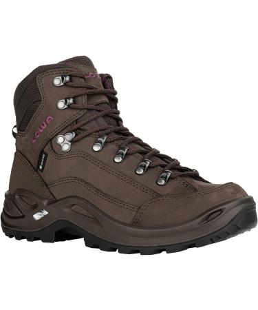 Lowa Renegade GTX MID 41.5 EU Espresso - Lightweight Waterproof Hiking Boots | International Shipping Available - Buy Online on GoSupps.com
