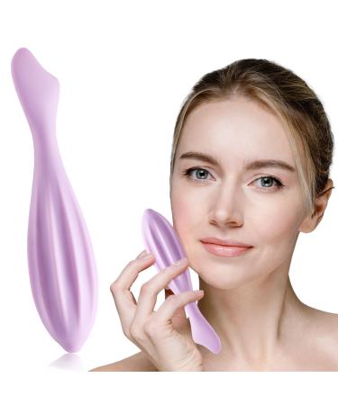 Facial Massage Roller Silicone Face Massager Tool Body & Face Care Tools Face Massage Stick for Women to Reduce Puffiness and Improve Wrinkles Face Sculpting Tool