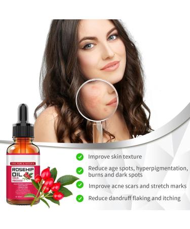 2Pcs Hydrating Facial Skincare Set | Rosehip Seed Oil & Gua Sha Tool for Radiant Skin | Organic Vitamin A Facial Oils - Buy Online on GoSupps.com