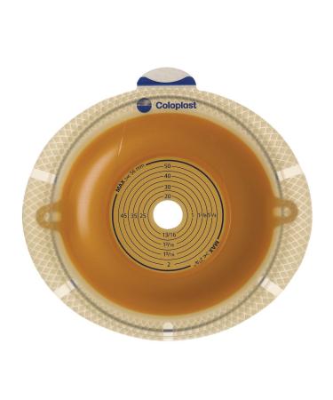 Coloplast 10184900 Ostomy Barrier Sensura Flex Standard Wear Double Layer Adhesive 3-1/2 Inch Flange Cut-to-fit 3/8-3-1/2 Inch Stoma 10108 Box Of 5 by Coloplast