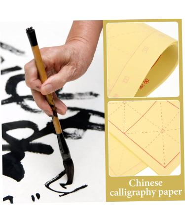 NUOBESTY 90 Sheets Raw Paper Rice Paper Writing Paper for Calligraphy Practical Xuan Paper Art Paper Major - Buy Online on GoSupps.com