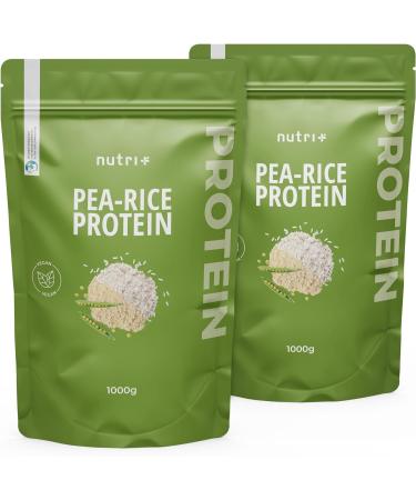 Pea Protein Powder 1 kg - Vegan Soy-Free Sugar-Free Lactose-Free Natural Protein (77% Protein) - Perfect Travel Protein | 1 Pack - Buy Online on GoSupps.com