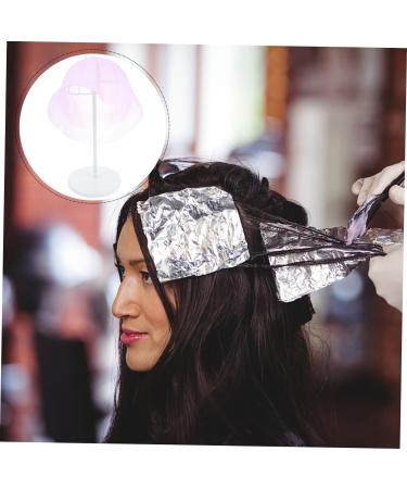 Ipetboom 1 Set Hair Color Highlighter Cap Hair Styling Tools with Hook Dye Mixer Bowl Hair Bleaching Cap Hair Frosting Cap Hat Dye Caps Clamshell Hairdressing Cap To Weave Pink 22X16X1CM Pink - Buy Online on GoSupps.com