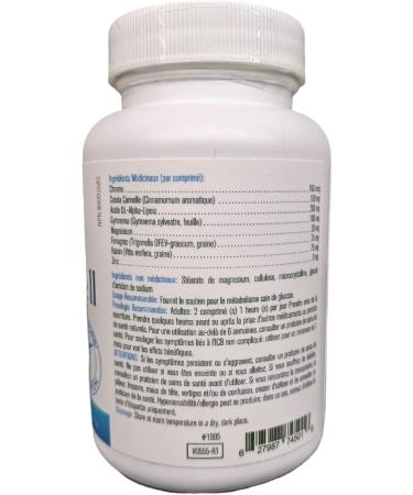 GB Golden Beaver Gluco-Balance II- Maintain Healthy Blood Glucose Levels + Leg CVT Symptoms Relief - Non-GMO - Made in Canada - Buy Online on GoSupps.com