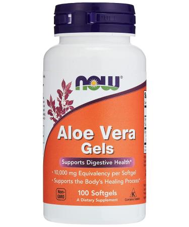 NOW Foods Aloe Vera 10 000 Gels 100 Sgels