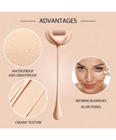 Concealer Serums - Waterproof Dark Concealer for Dark Spots Scars - Concealer Contours Makeup for Mature Skin Dark Circles Aezon 07 Medium Light Wheat - Buy Online on GoSupps.com