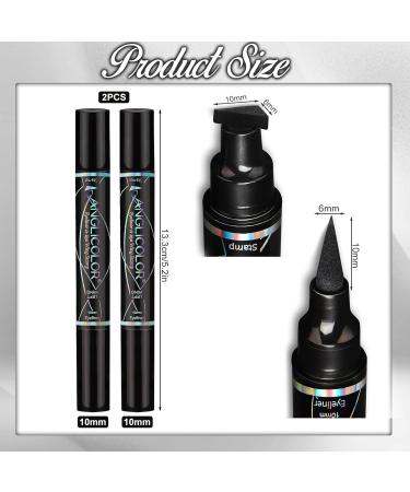 TaimeiMao Eyeliner stamp waterresistant quickdrying 2 pieces black - Buy Online on GoSupps.com