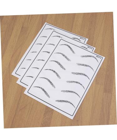 Healifty 2pcs Eyebrow Training Skin Eyebrow Practice Skin Practice Tools Eyebrows Eyebrow Trimming mediumx2pcs Whitex2pcs - Buy Online on GoSupps.com