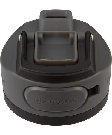 Contigo AUTOSEAL 24oz Water Bottle with Licorice Lid - Steel/Licorice - Buy Online on GoSupps.com