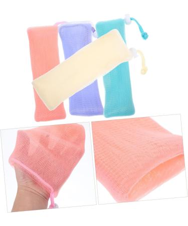 VINTORKY 4pcs Soap Foaming Mesh Bag Soap Sleeve Soap Pouches Foam Soap Foaming Bags Exfoliator Foam Face Pe - Buy Online on GoSupps.com