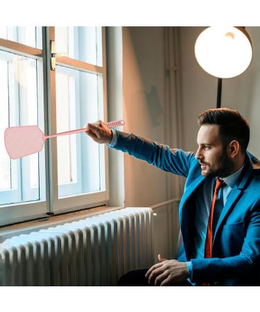 Fly Swatter - Telescopic Flyswatter | 2 Manual Fly Swat | 45cm Multi-Functional Flyswatter with Long Hand | Fly Swatter Racket | Fly Swat Set | Fly Catcher for Home Indoor Outdoor Classroom - Buy Online on GoSupps.com