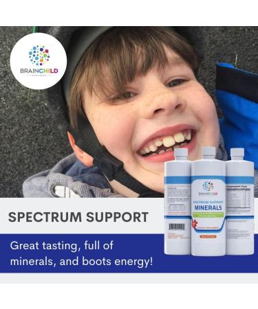 Brainchild Nutritionals Spectrum Support Minerals - 16 Oz. - Buy Online on GoSupps.com