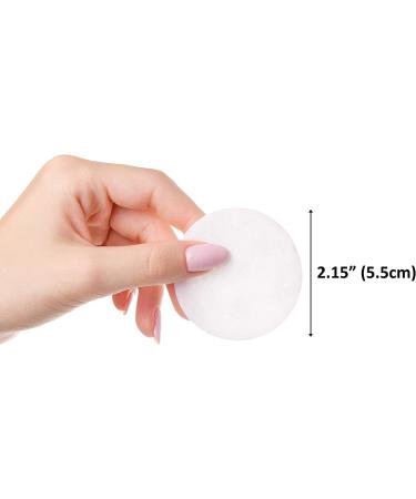 Cotton Rounds for Face (540 Count) | Makeup Remover Pads | Hypoallergenic & Lint-Free | 100% Pure Cotton - Buy Online on GoSupps.com