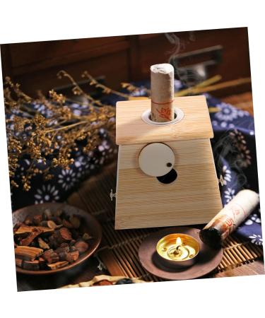 Gleavi 2-Pack Moxibustion Box - Wooden Moxa Holder for Mugwort Tuning Burner Massage Tools (9.5x8.5cm) - Buy Online on GoSupps.com