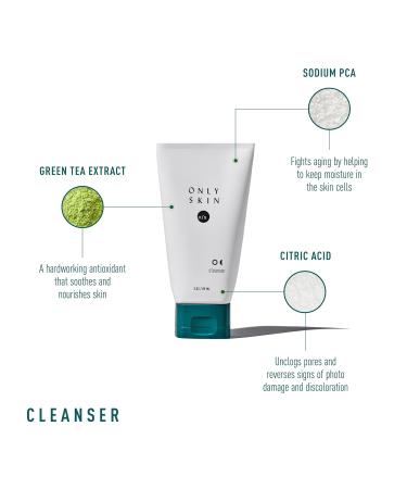 Foaming Daily Face Cleanser - Gentle Daily Wash with Green Tea & Moisture Lock | 3 oz - Buy Online on GoSupps.com