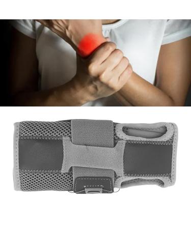 Carpal Tunnel Wrist Brace for Tendinitis & Arthritis Relief - Adjustable Night Support with Aluminum Splints (Grey) - Buy Now - Buy Online on GoSupps.com