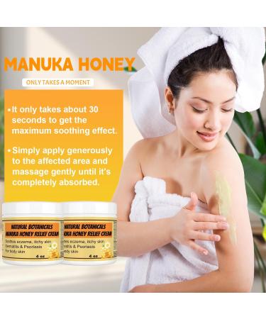 Buy Manuka Honey Eczema Balm - Soothing Relief for Psoriasis Rashes & Itchy Skin - Natural Remedy for Adults & Children - Buy Online on GoSupps.com