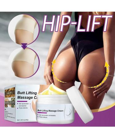 Butt Lifting Massage Cream Herbal Extract Fat Burning Fade Fine Line Hip Up Plumper 30g for Organic Skin Metabolism with Ginger Angelica Ginseng Chamomile - Buy Online on GoSupps.com