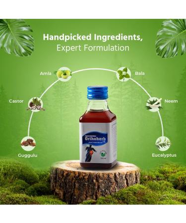 aj Orth*oherb Oil - 3.38 Fl Oz / 100ml(Pack of 1) - Buy Online on GoSupps.com