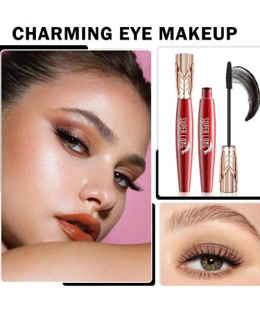 Yaquina Super Long 4d Mascara Yankina Super Long 4d Mascara Yanquina Super Long Mascara Yaquina Super Long Luxurious Mascara Stereo Lengthening Mascara 4d Silk Fiber Lash Mascara Black Waterproof (2PCS) - Buy Online on GoSupps.com