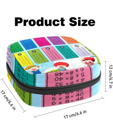 Sanitary Pads Bags & Kids Menstrual Cup Pouch | First Period Kit for Teen Girls & Women - Multi-colored 5 - Buy Online on GoSupps.com