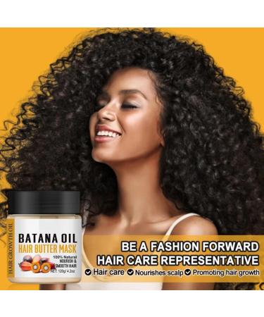 100% Pure Batana Oil from Honduras - Hair Mask & Scalp Treatment for Growth & Anti-Hair Loss - 4.2 oz (120g - Buy Online on GoSupps.com