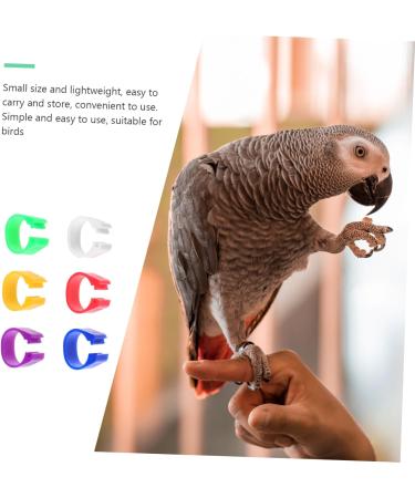 400 Pcs Pigeon Foot Ring Pigeon Supplies Number Baby 1X0.5cmx2pcs Colorfulx2pcs - Buy Online on GoSupps.com