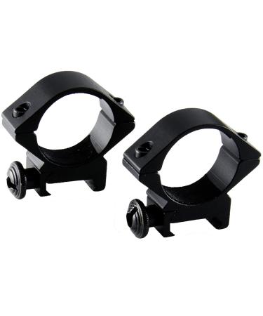 Excalibur Archery Hunting Lightweight Durable Aluminum Weaver Style 30 mm Crossbow Scope Mount Rings