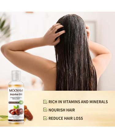 Organic Jojoba Oil 100ml - Moisturizing Oil for Skin, Face, Body, Hair & Nails - Buy Online on GoSupps.com