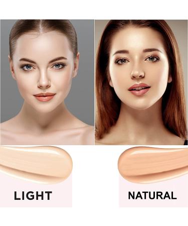QIUFSSE Air Cushion CC Cream: Mushroom Head Foundation BB Cream for Long-Lasting, Waterproof Makeup - Natural Finish - Buy Online on GoSupps.com
