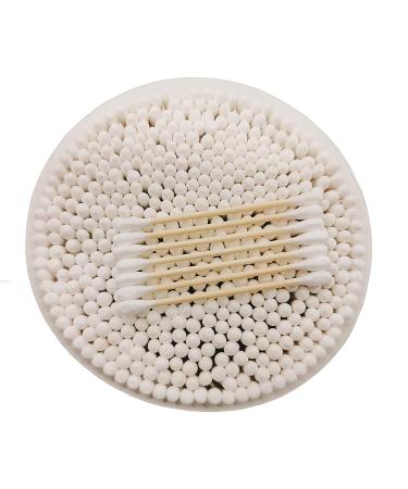 1000pcs Biodegradable Bamboo Cotton Swabs | Eco-Friendly Wood Cotton Buds - Buy Online on GoSupps.com