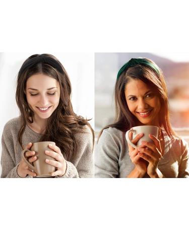 9-Piece Pearl Velvet Knot Headband Set for Women | Vintage Twisted Hair Accessories - Buy Online on GoSupps.com