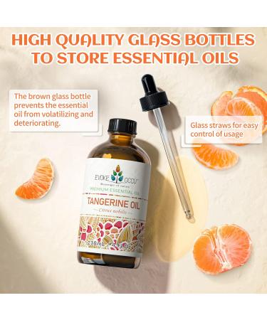 EVOKE OCCU Vetiver Essential Oil and Tangerine Essential Oil - 4 Fl Oz - Buy Online on GoSupps.com