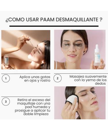 PAAM | Make-up Remover & Argan Regenerating Serum PAAM 40ml. 5 IN 1 | Make-up remover eyelash strengthener moisturizing and antioxidant serum. Ideal for all skin types. - Buy Online on GoSupps.com