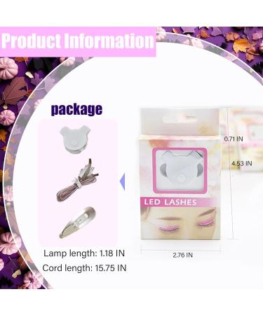 Buy Halloween Eye Shadow Eyelash Lamp - Reusable Self-Adhesive DIY for Masquerade & Cosplay - Buy Online on GoSupps.com