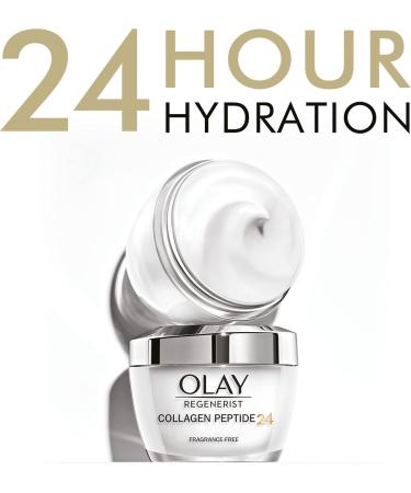 Olay Collagen Peptide 24 Day Face Cream 50ml + Daily Facials 5-in1 Dry Cloths Face Wipes 7cnt - Buy Online on GoSupps.com