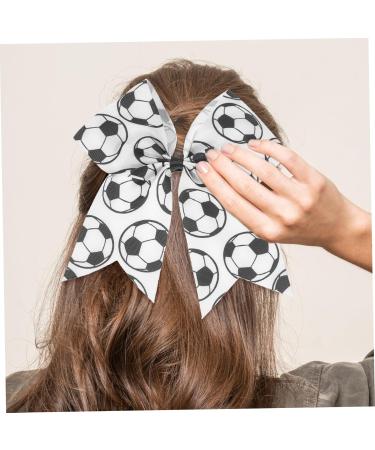 Beatifufu Soccer Hair Accessories for Girls Soccer Bow Hair Tie Bows for Hair Cute Hair Ties Hair Ribbon Kids Hair Accessories for Girls Bow for Hair Swallowtail Child Bow Tie Thread Webbing - Buy Online on GoSupps.com