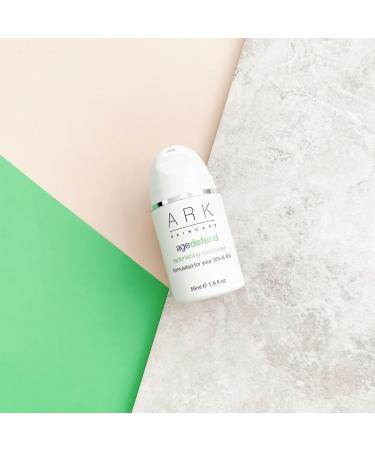 ARK Skincare Age Defend Replenishing Moisturiser for use in your 30s & 40s Suitable for Sensitive Skin with Shea Butter Kiwi & Peptides 55ml - Buy Online on GoSupps.com