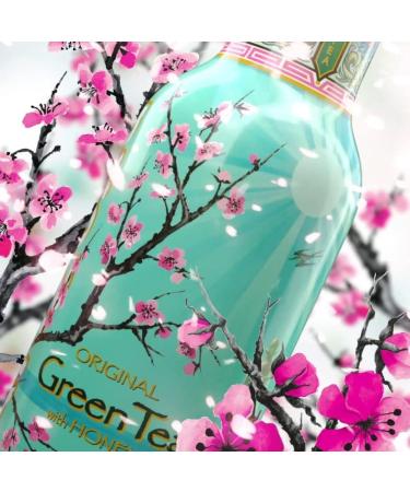 Arizona Original Green Tea with Honey 6 x 500ml PET Bottles - Delicious Iced Tea Drink - No Artificial Flavours or Preservatives - Buy Online on GoSupps.com
