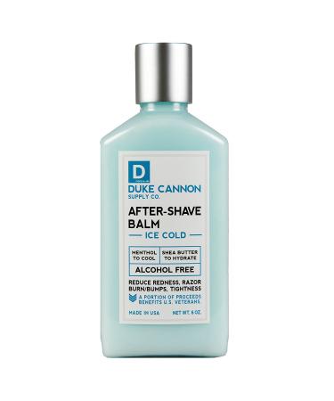 Duke Cannon Ice Cold After-Shave for Men, 6 fl oz/Alcohol-Free, Paraben-Free, Sulfate-Free