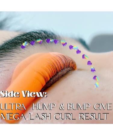 Lash Lift Pad Lamination Shield - Mega L Curl Orange Eyelash Perming Rods for Longer Lifted Lashes - Buy Online on GoSupps.com