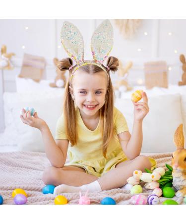 ALLY-MAGIC Bunny Ears Headband Glitter Easter Rabbit Ears Hairbands Cosplay Costume Fancy Dress Up Accessories Hair Styling Party Favor Decoration for Woman Kids Easter Party Favor Y7CSLPTETG - Buy Online on GoSupps.com
