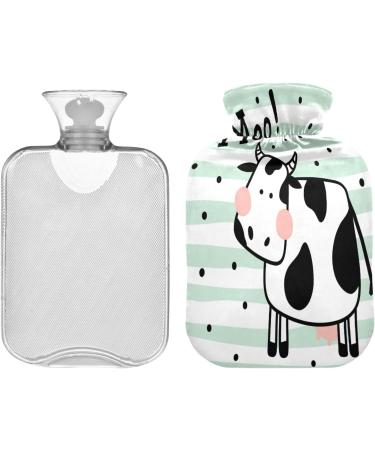 Buy MOO COW Hot Water Bottle with Cover | Relief for Hands Feet & Neck Pain | Perfect Gift for Kids & Women - Buy Online on GoSupps.com