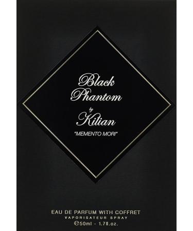 Kilian Black Phantom "Memento Mori" Refillable Perfume Spray 1.69 Fl Oz - with Clutch - Buy Online on GoSupps.com