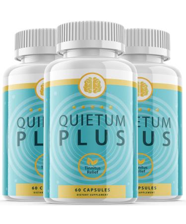 Quietum Plus Tinnitus Advanced Formula Ear Health Supplement (3 Pack)